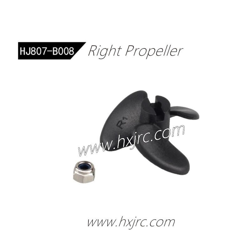 HONGXUNJIE HXJ HJ807 Boat Parts Right Propeller