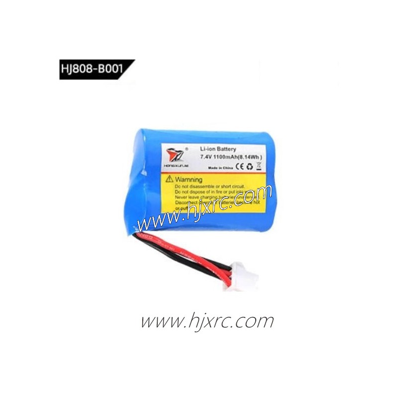 HONGXUNJIE HJ808 Speed RC Boat Parts 7.4V Battery, HXJ HJ8C8 Boat Parts