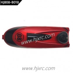 HONGXUNJIE HJ808 2.4Ghz RC Boat Parts Top Cover Red
