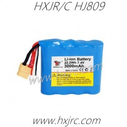 Hongxunjie HXJ HJ809 RC Boat Parts 7.4V Battery 3000mAh