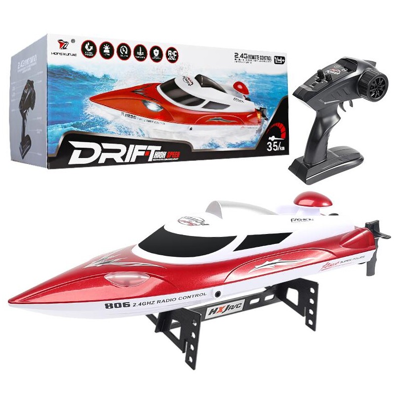 HONGXUNJIE HJ806 2.4Ghz RC Boat High Speed 35KM/H