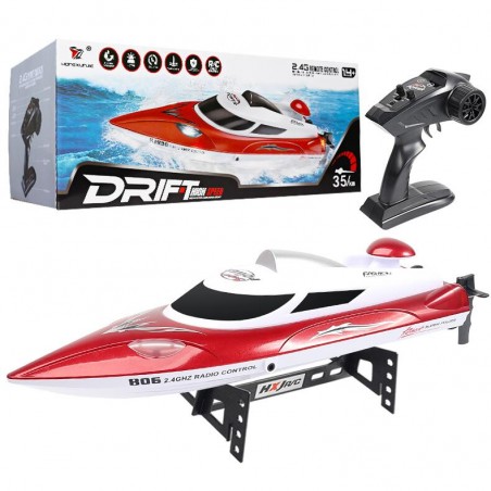 HONGXUNJIE HJ806 2.4Ghz RC Boat High Speed 35KM/H