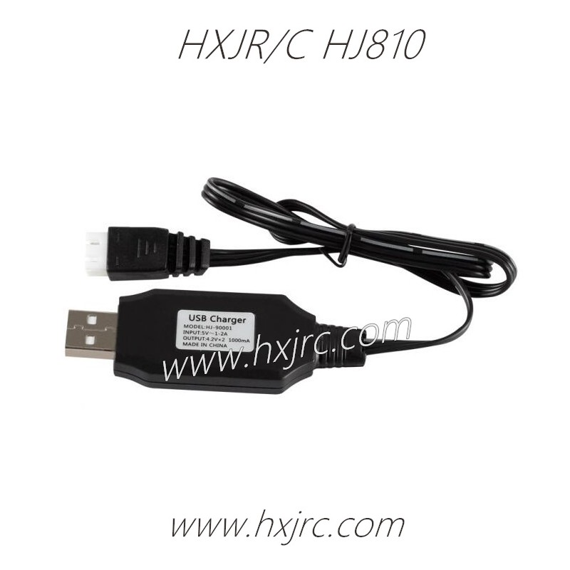 HONGXUNJIE HJ810 RC Boat Parts 7.4V USB Charger