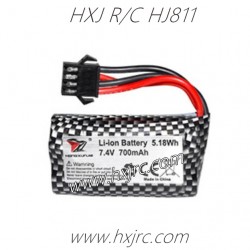 HONGXUNJIE HXJ HJ811 Parts Li-ion Battery 5.18Wh 7.4V 700mAh