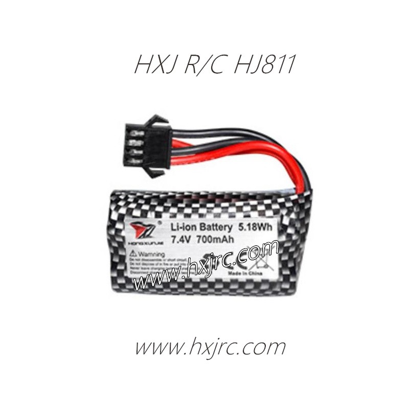 HONGXUNJIE HXJ HJ811 Parts Li-ion Battery 5.18Wh 7.4V 700mAh