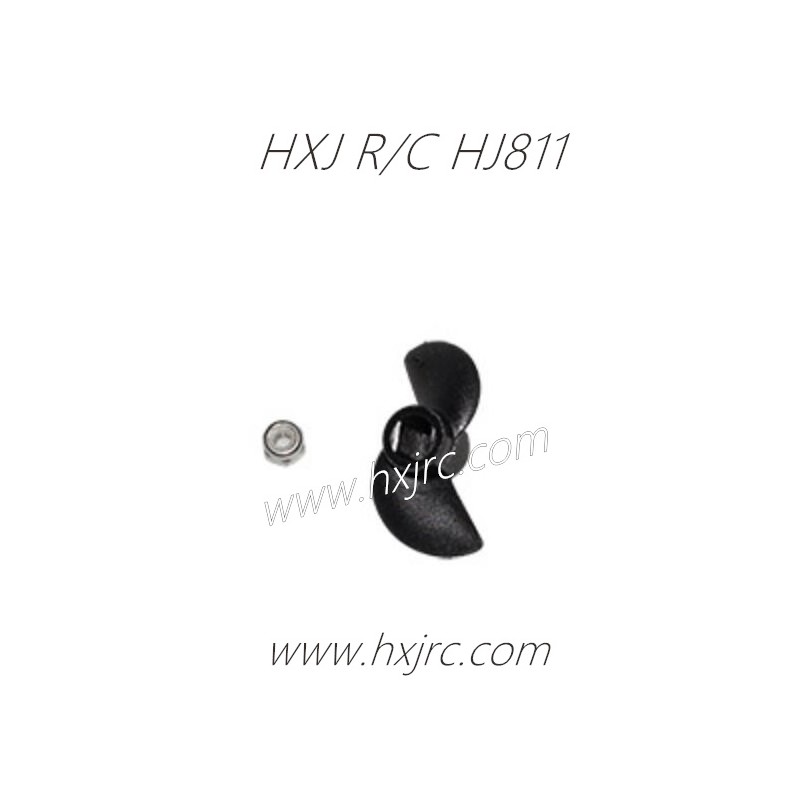 HONGXUNJIE HJ811 RC Boat Parts Propeller with Nut