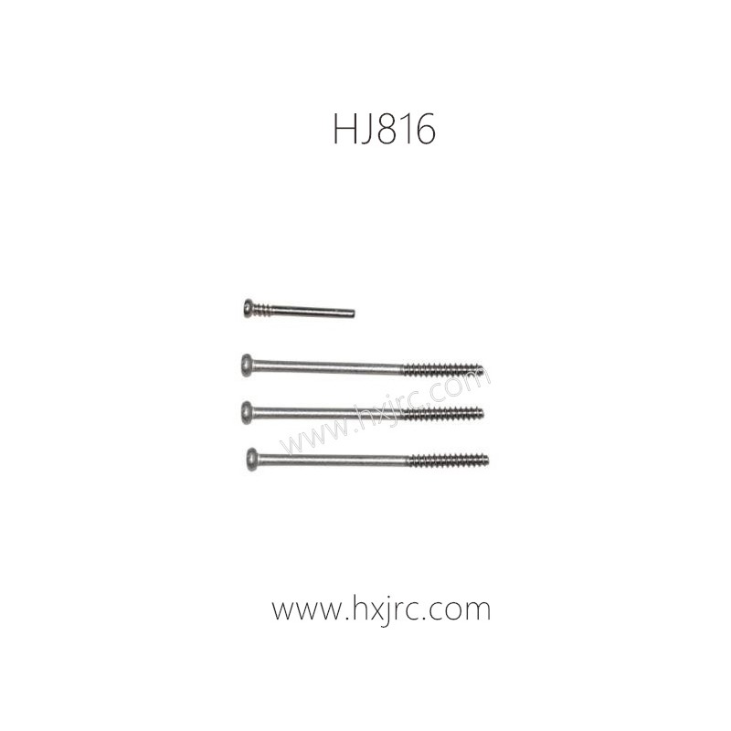 HXJR/C HJ816 RC Boat Parts HJ816-B025 Half Tooth Screw