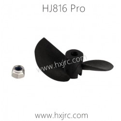 HONGXUNJIE HJ816 Pro Fishing Boat Parts Propeller and Nut