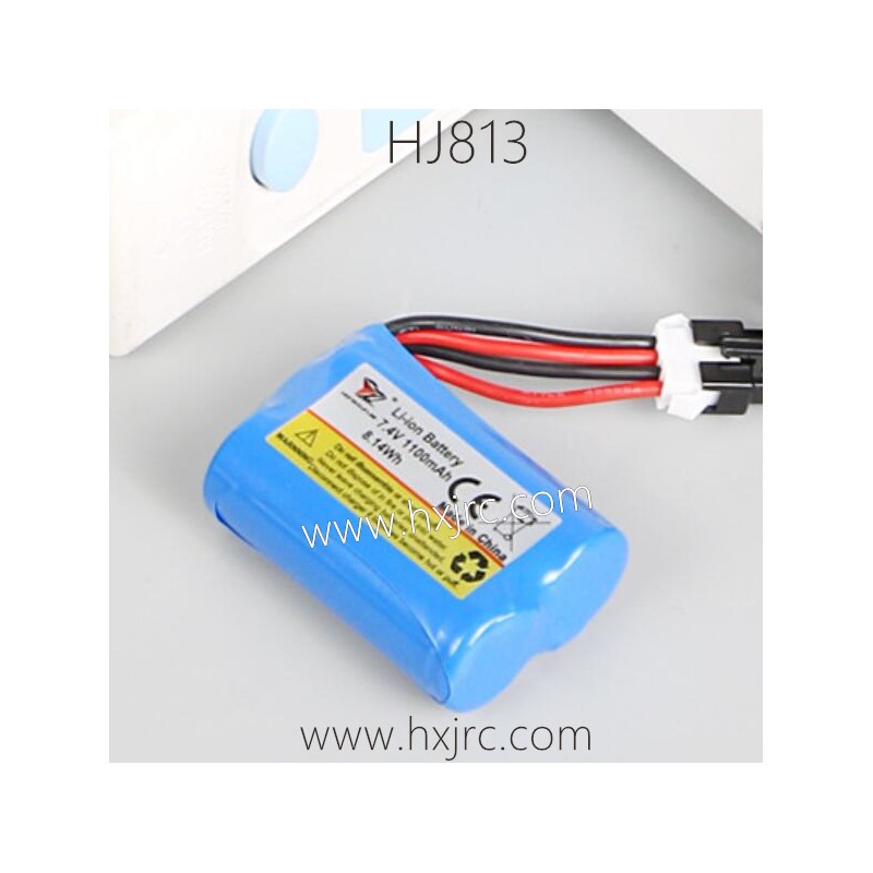 HONGXUNJIE HJ813 RC Boat Parts 7.4V Li-ion 1100mAh Battery